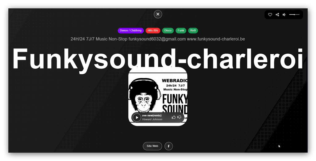 annuaire radio funky sound